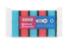 Söke houbička na nádobí 5 ks